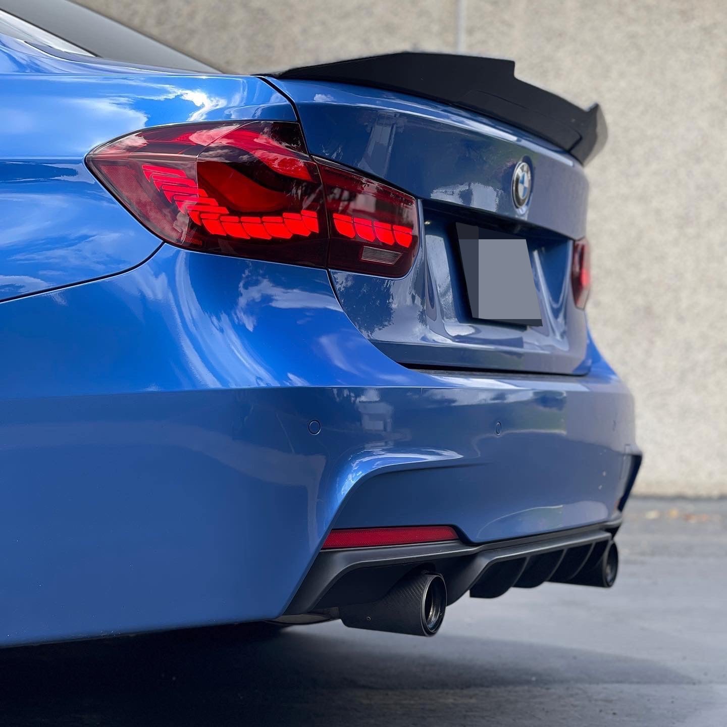 BMW F80 M3 F30 3 Series GT Carbon Fiber Trunk Spoiler