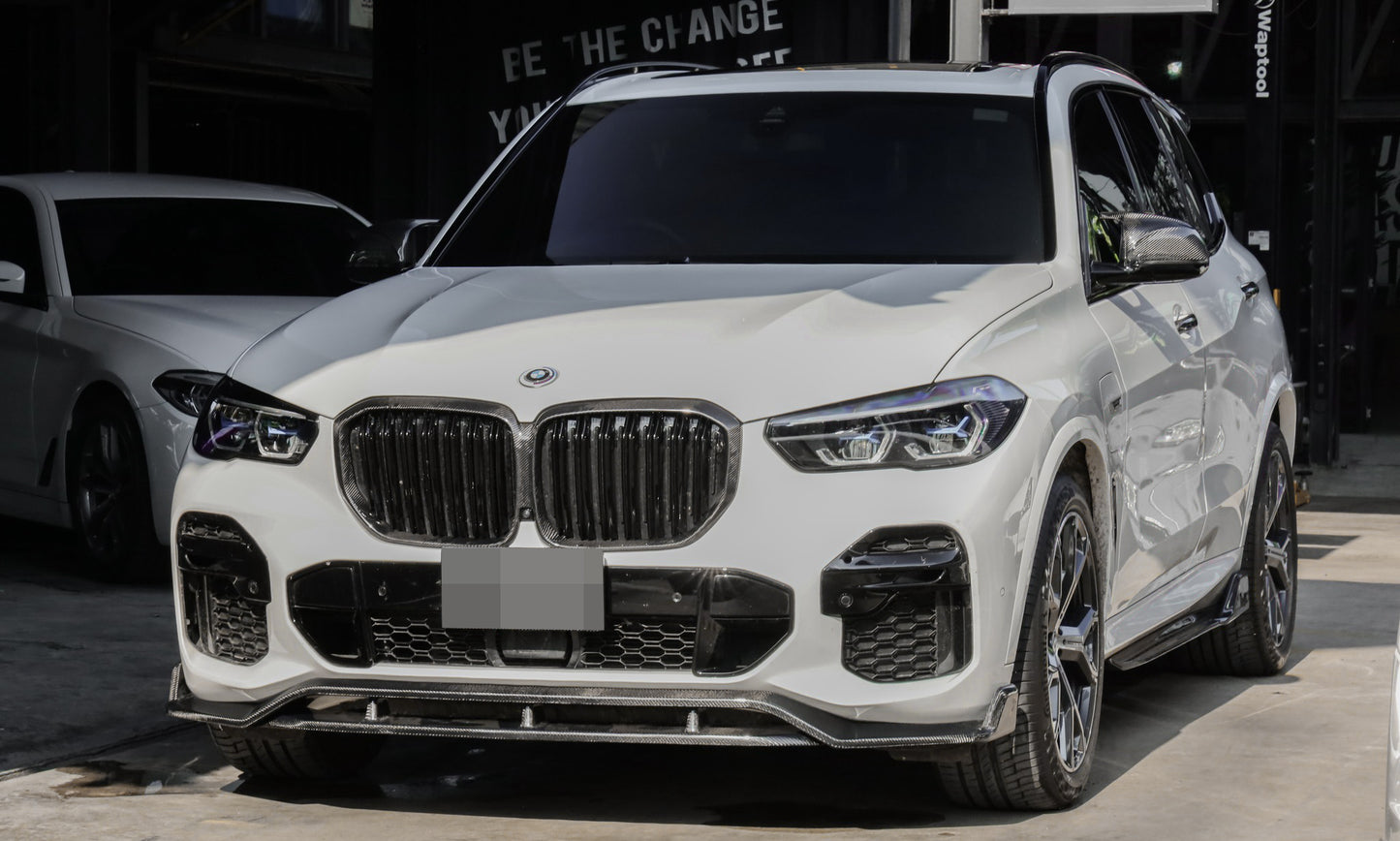 BMW G05 X5 M Sport Carbon Fiber Front Lip