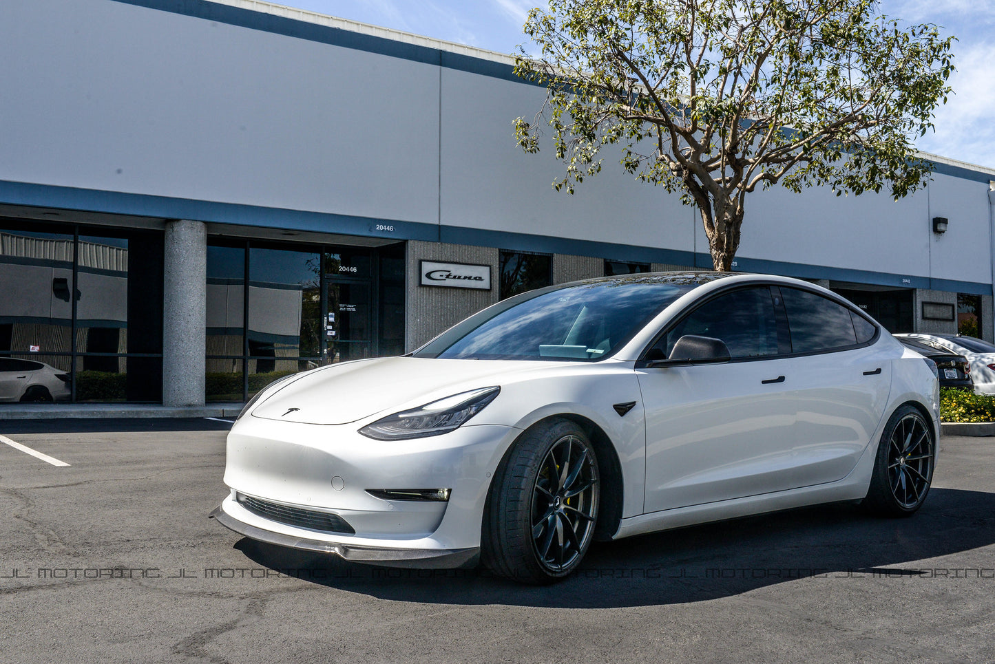 Tesla Model 3 Carbon Fiber Front Lip