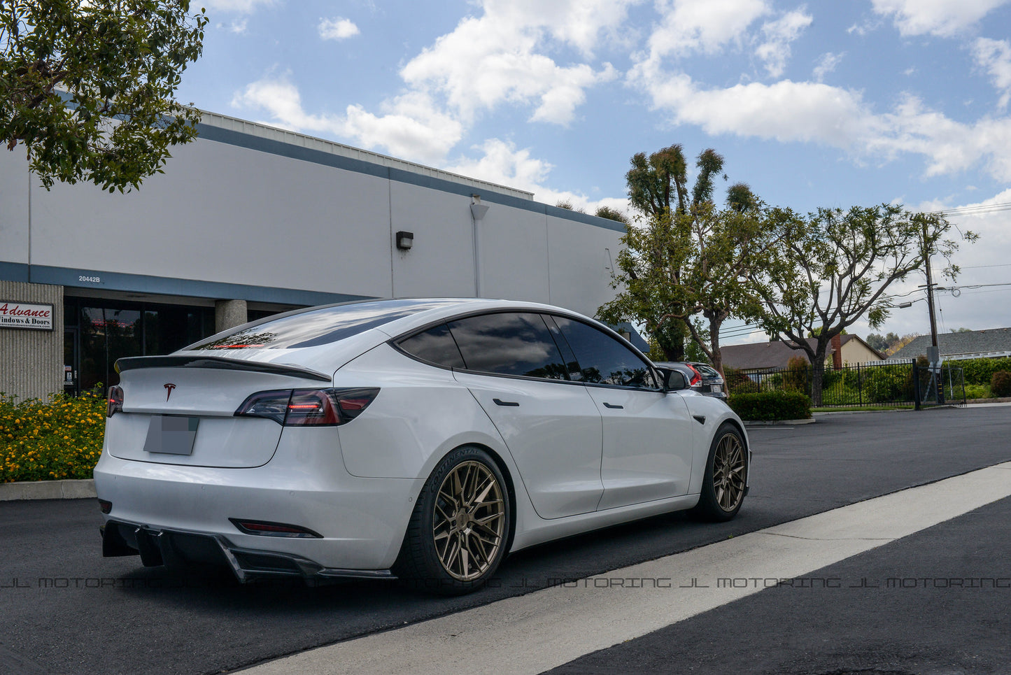 Tesla Model 3 Carbon Fiber Trunk Spoiler