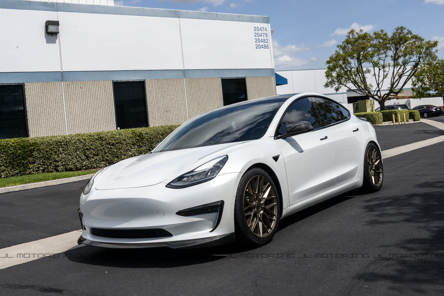 Tesla Model 3 Carbon Fiber Front Lip