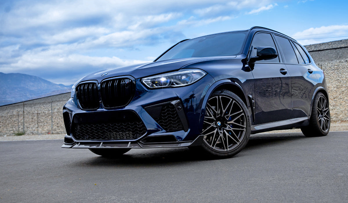 BMW F95 X5 M Carbon Fiber Front Splitters