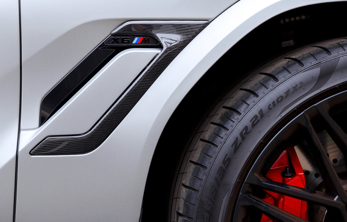 BMW F96 X6 M Carbon Fiber Fender Trims