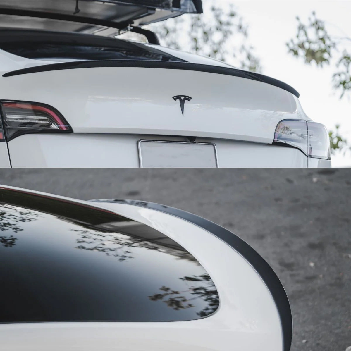 Tesla Model 3 Performance Trunk Spoiler Jl Motoring