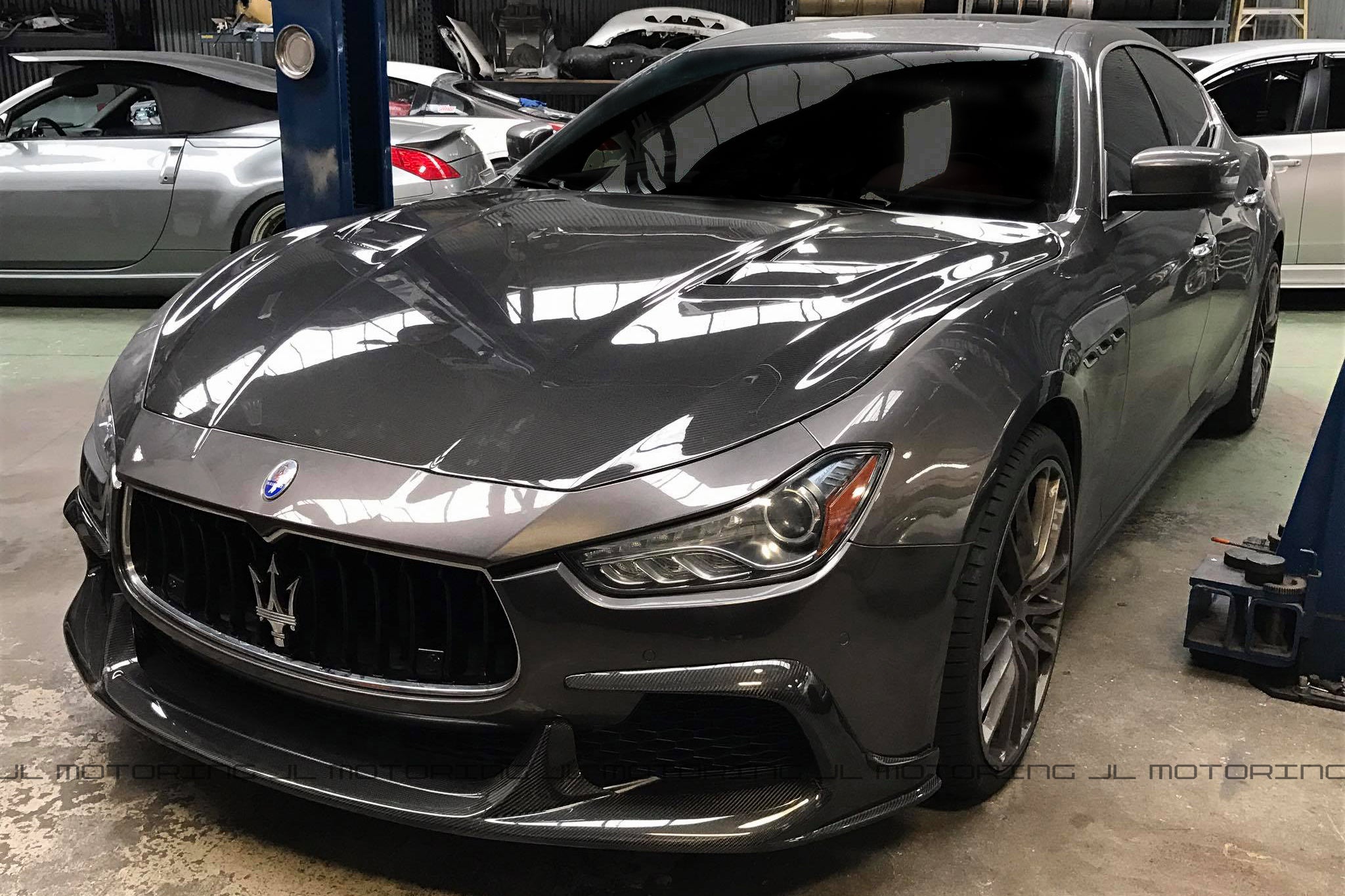 Maserati Ghibli Carbon Fiber Front Lip – JL Motoring