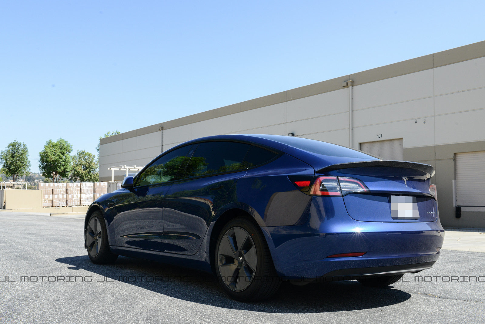 Tesla Model 3 Carbon Fiber Trunk Spoiler – JL Motoring