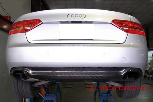 Audi B8 A5 Coupe Carbon Fiber Rear Diffuser