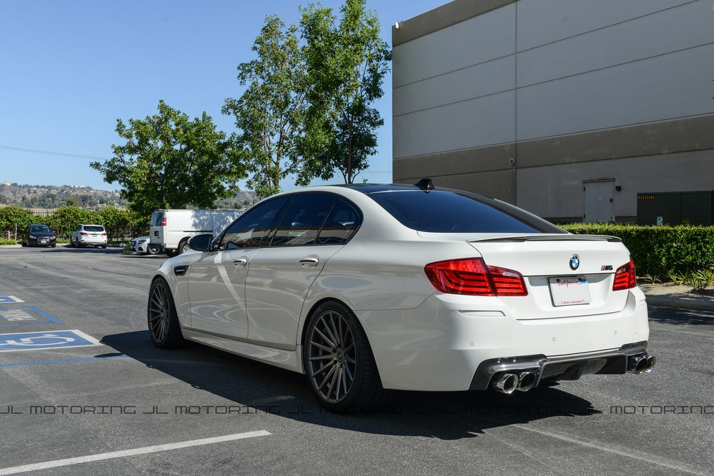 BMW F10 M5 3D Style Carbon Fiber Rear Diffuser