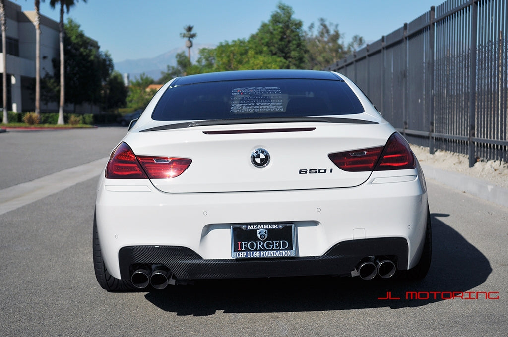 BMW F12 F13 6 Series M Tech Carbon Fiber Rear Diffuser