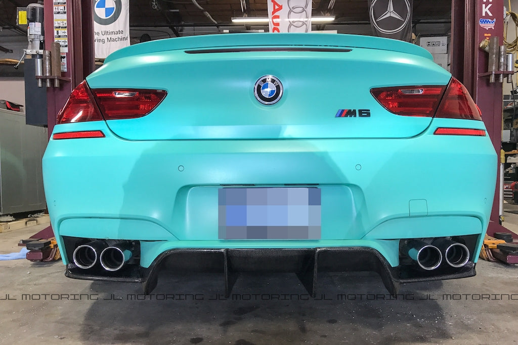 BMW F06 F12 F13 M6 V4 Carbon Fiber Rear Diffuser