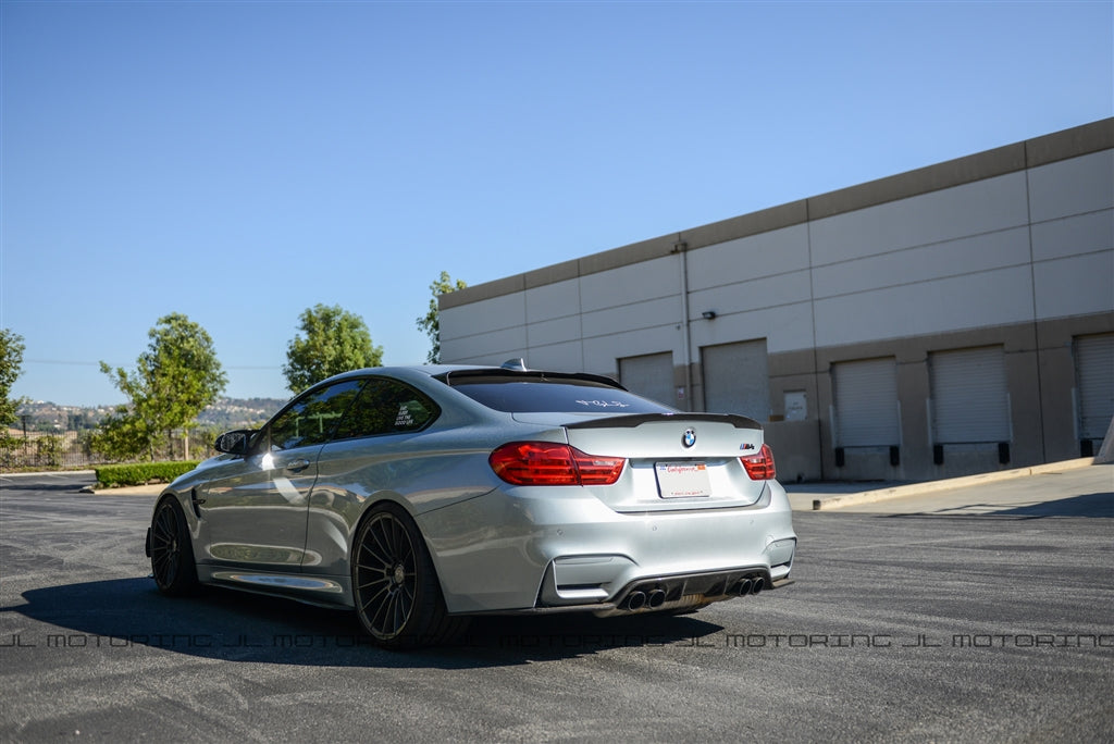 BMW F80 F82 F83 M3 M4 3D Carbon Fiber Rear Diffuser