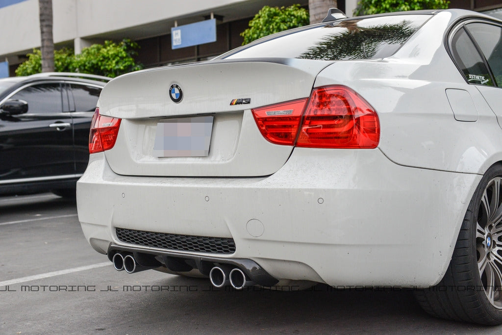 BMW E90 M3 Sedan Type II Carbon Fiber Rear Diffuser