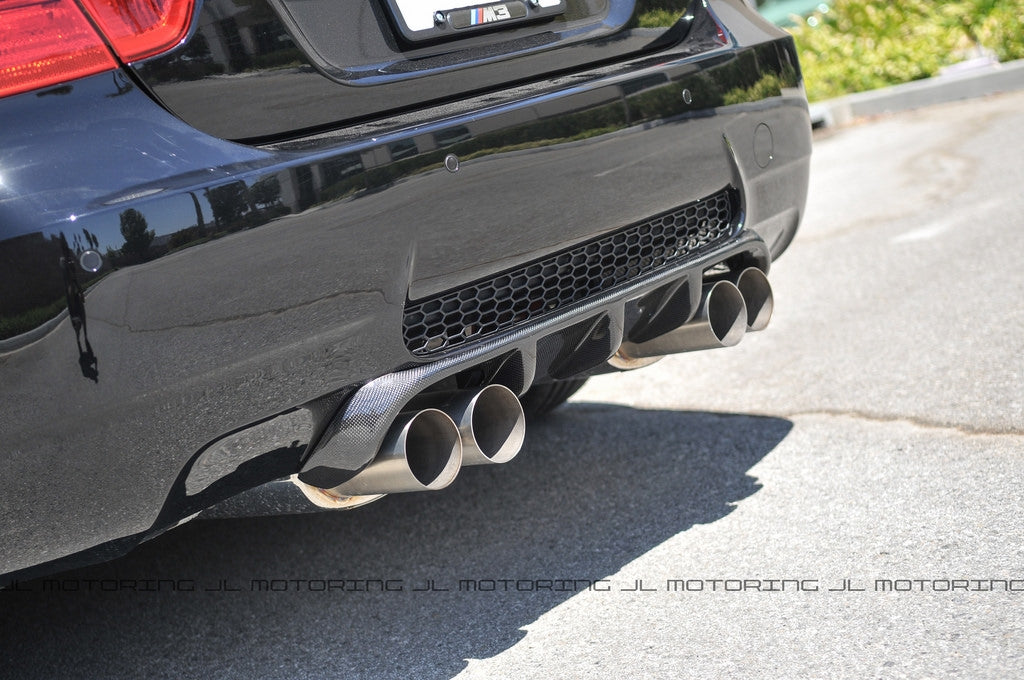 BMW E90 M3 Sedan Type II Carbon Fiber Rear Diffuser