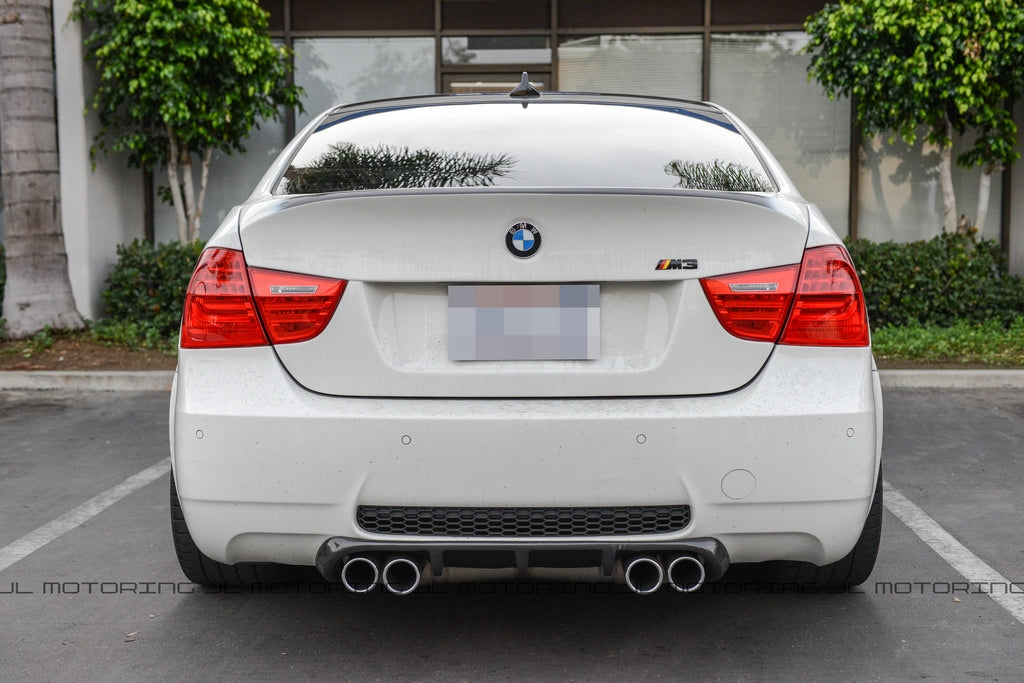 BMW E90 M3 Sedan Type II Carbon Fiber Rear Diffuser