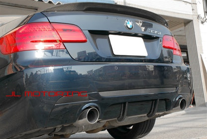 BMW E92 335is M Tech Carbon Fiber Rear Diffuser Cover
