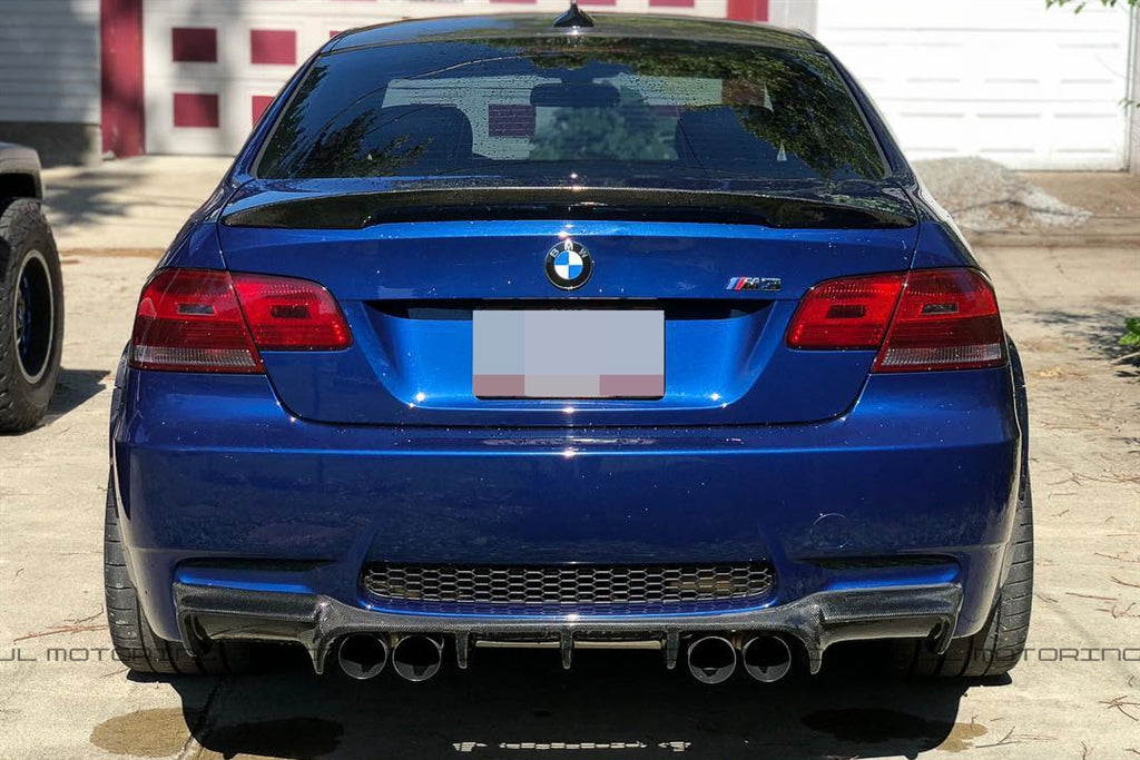 BMW E92 E93 M3 Type IV Carbon Fiber Rear Diffuser