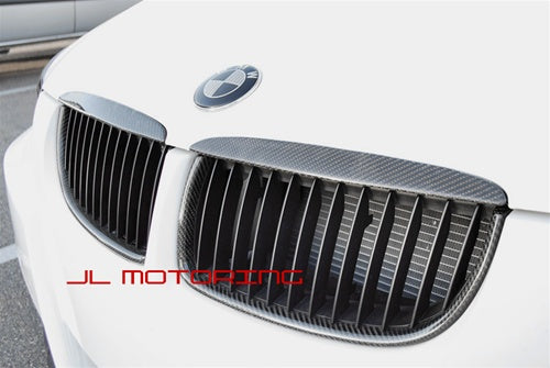 BMW Carbon Fiber Front Grilles - E90 E91 3 Series