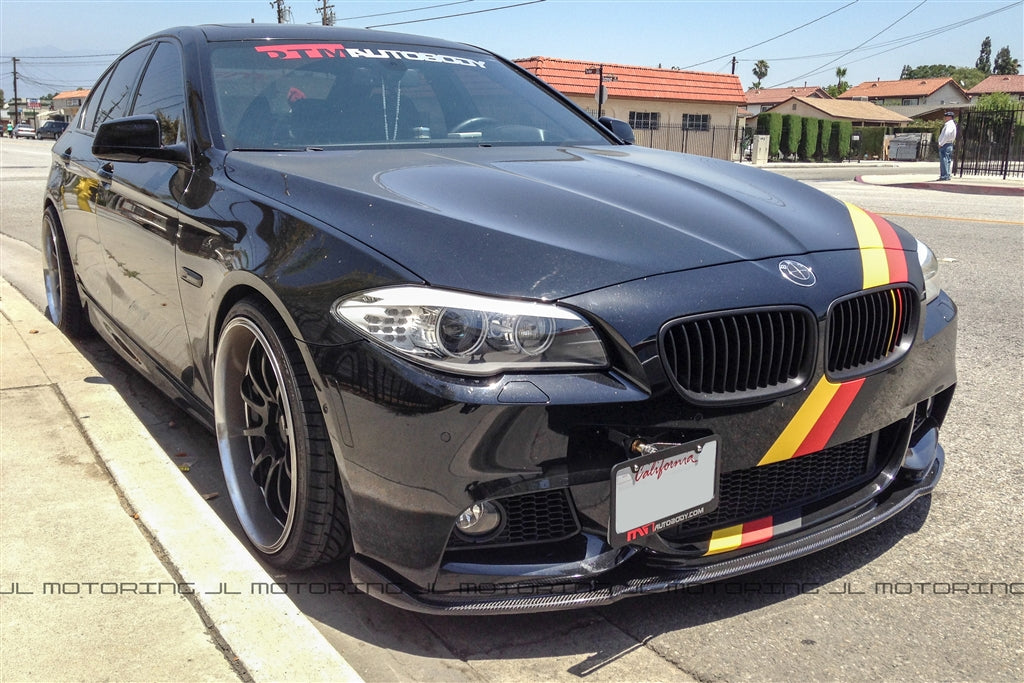 BMW F10 5 Series M Sport Carbon Fiber Front Spoiler