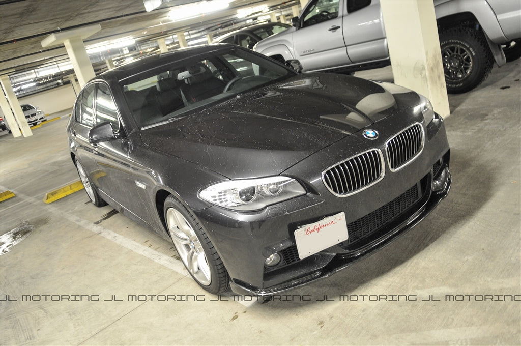 BMW F10 5 Series M Sport Carbon Fiber Front Spoiler