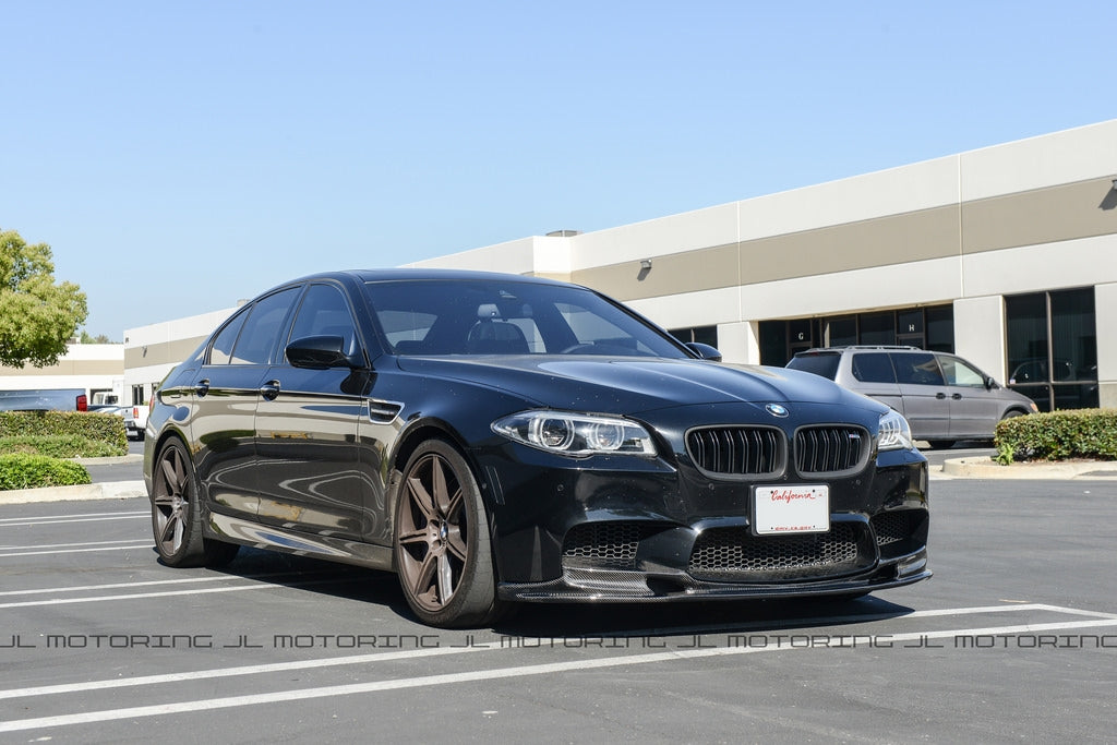 BMW F10 M5 V2 Carbon Fiber Front Spoiler