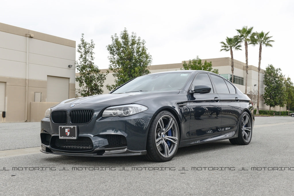 BMW F10 M5 V2 Carbon Fiber Front Spoiler