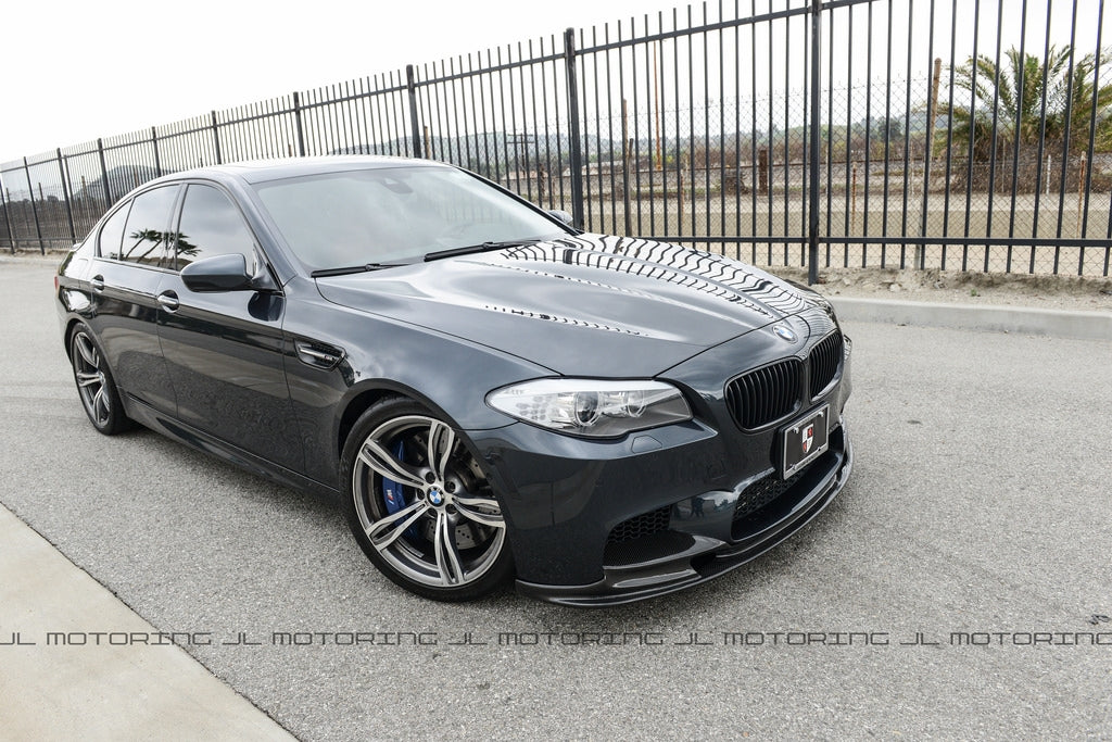 BMW F10 M5 V2 Carbon Fiber Front Spoiler