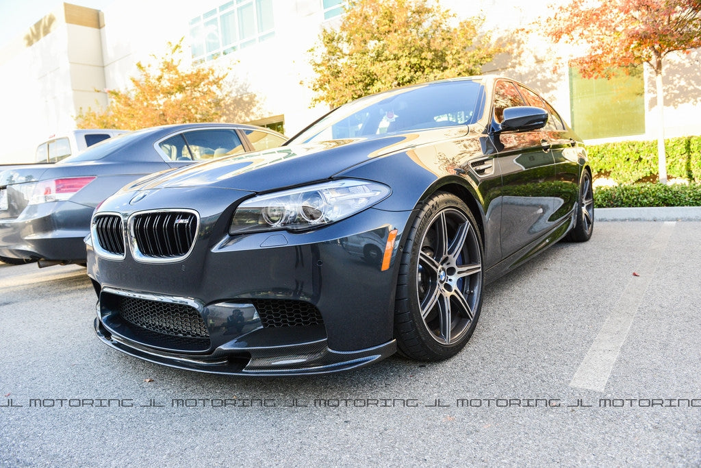BMW F10 M5 3D Carbon Fiber Front Spoiler