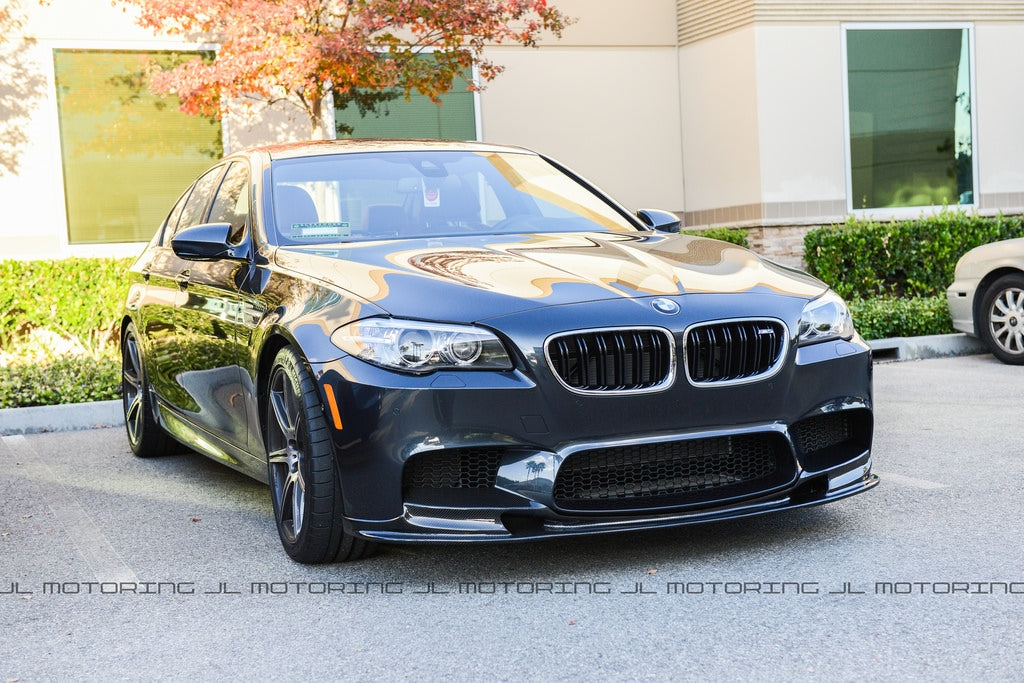 BMW F10 M5 V2 Carbon Fiber Front Spoiler