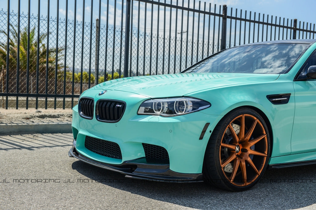 BMW F10 M5 V2 Carbon Fiber Front Spoiler