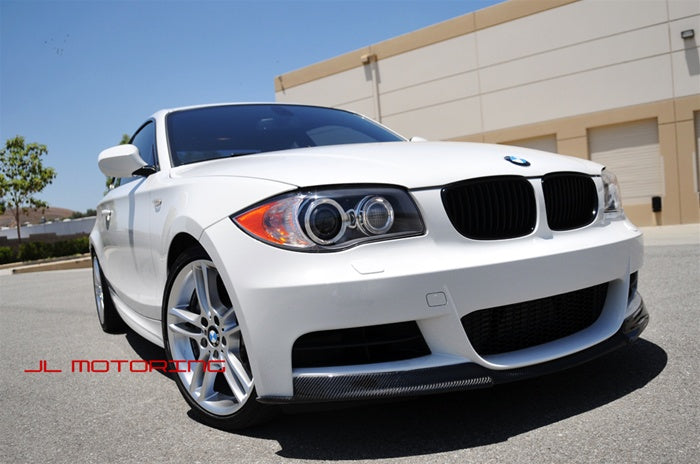 BMW E82 E88 M Tech Carbon Fiber Front Lip