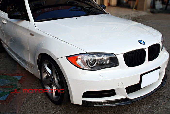 BMW E82 E88 M Tech Carbon Fiber Front Lip