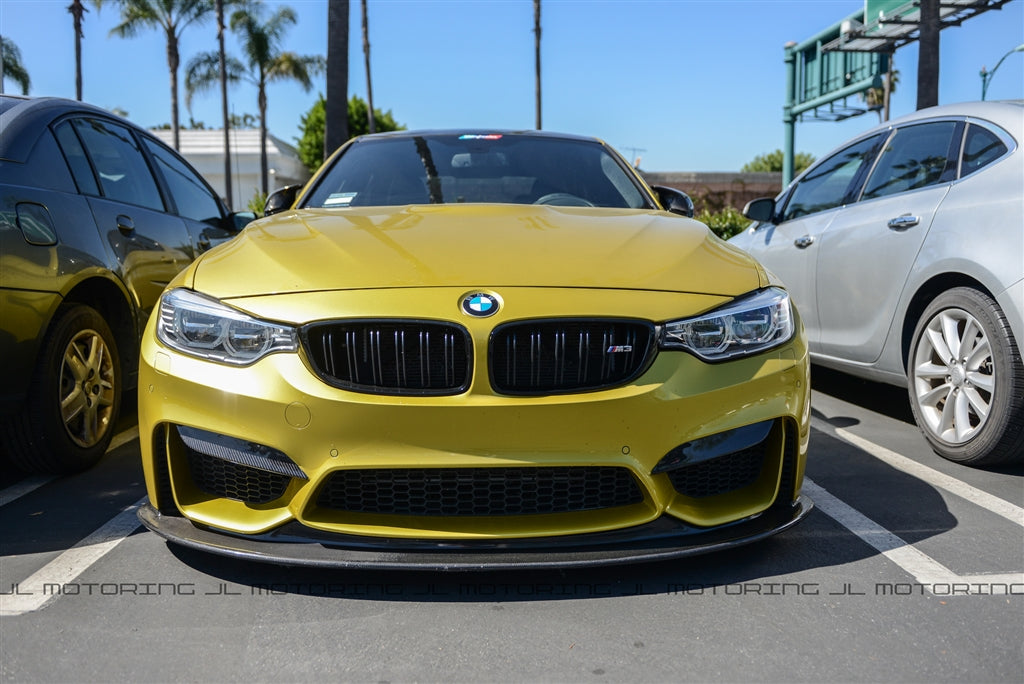 BMW F80 F82 F83 M3 M4 V3 Carbon Fiber Front Lip