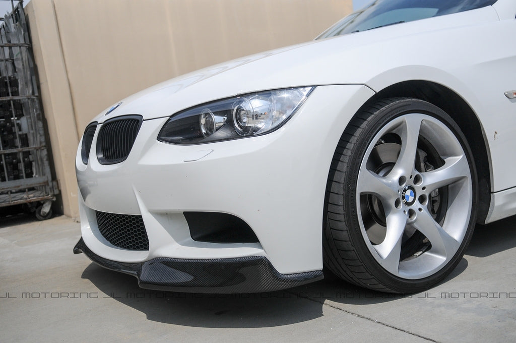 BMW E92 E93 3 Series M3 Style Bumper Carbon Fiber Front Lip – JL