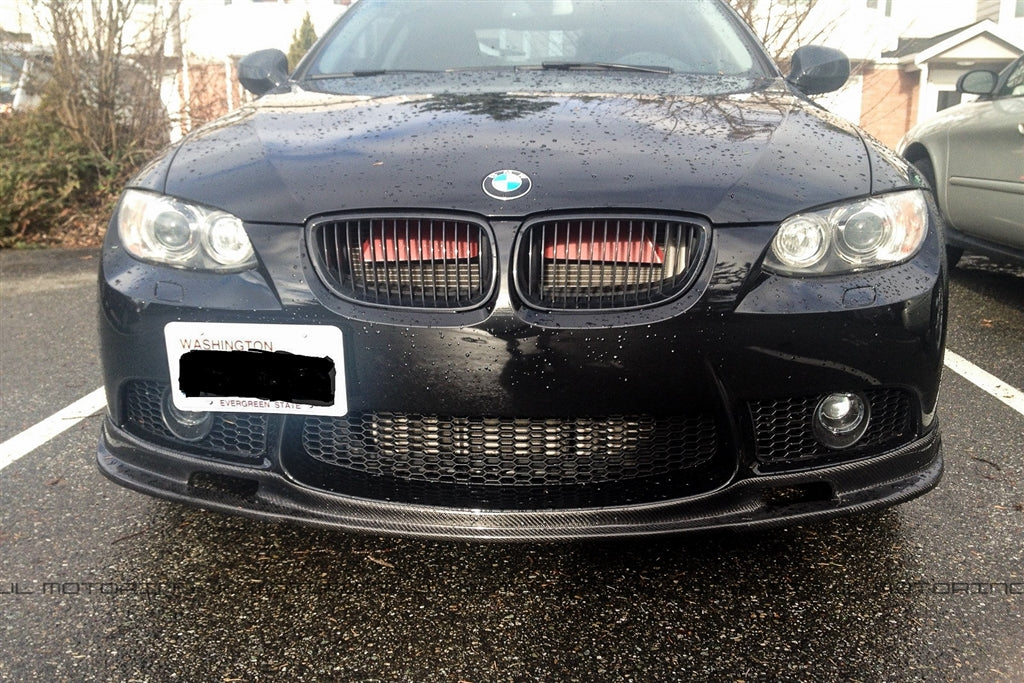 BMW E92 E93 3 Series M3 Style Bumper Carbon Fiber Front Lip – JL