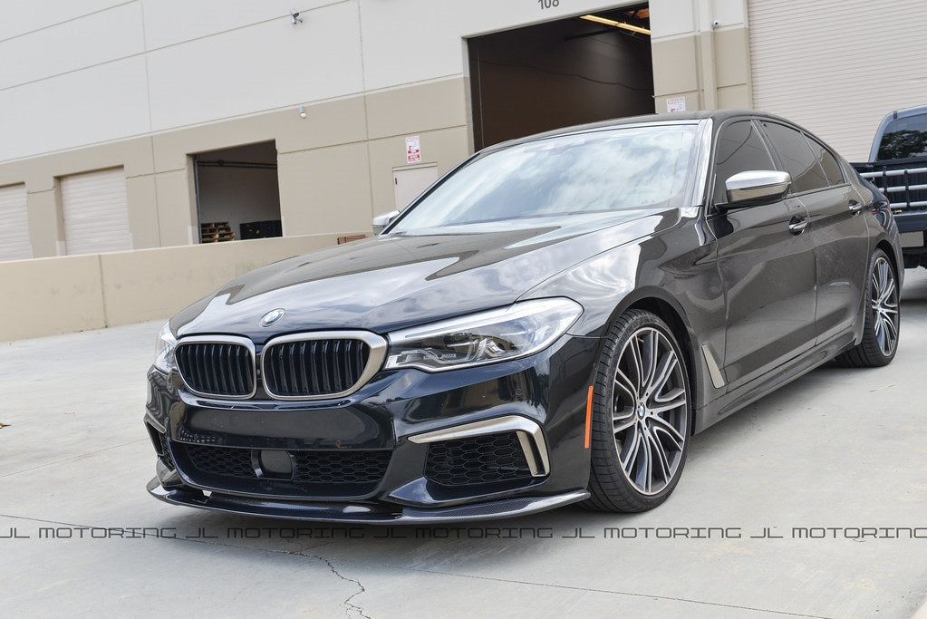 BMW G30 Msport Front Lip - Matt/Gloss/Carbon Effect Finishes