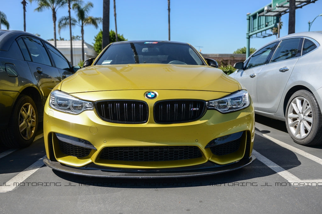 BMW F80 F82 F83 M3 M4 Carbon Fiber Bumper Trims