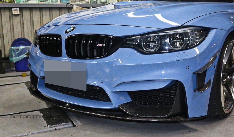 BMW F80 F82 F83 M3 M4 Carbon Fiber Front Canards