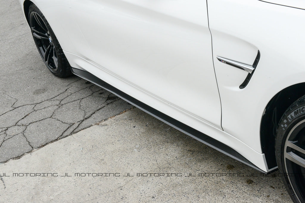 BMW F82 F83 M4 Carbon Fiber Side Skirts