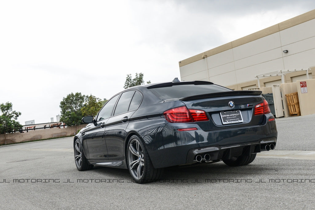 BMW F10 5 Series 3D Style Carbon Fiber Trunk Spoiler