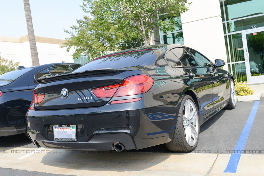 BMW F12 F13 F06 M6 V2 Style Carbon Fiber Trunk Spoiler