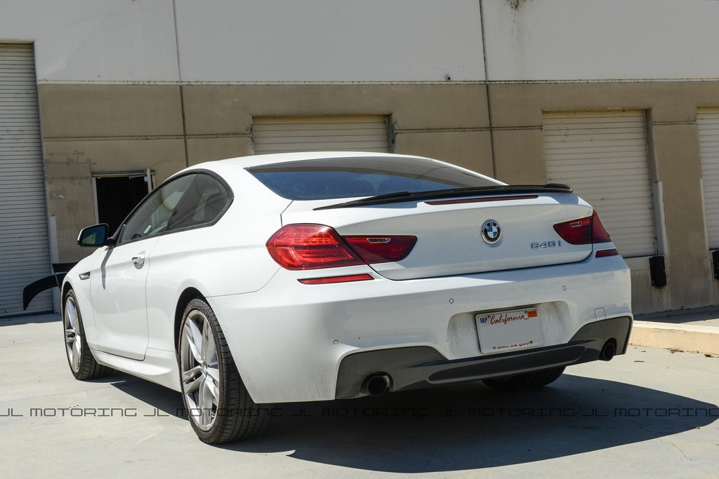 BMW F12 F13 F06 M6 V2 Style Carbon Fiber Trunk Spoiler