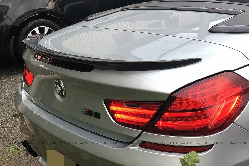 BMW F12 F13 F06 M6 V2 Style Carbon Fiber Trunk Spoiler