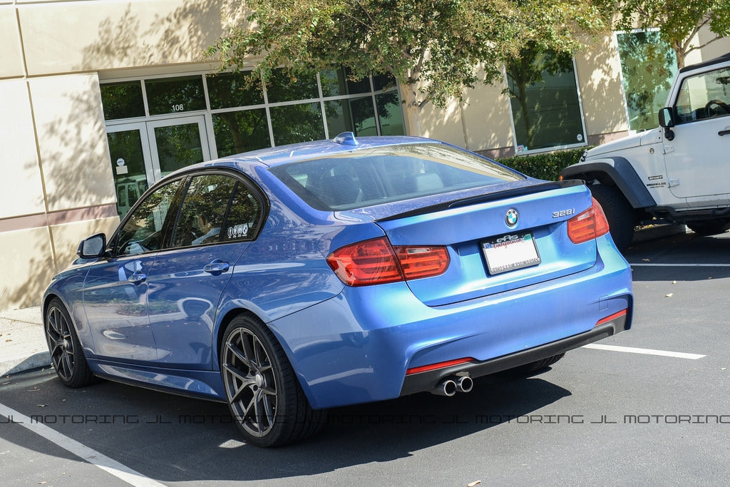 BMW F80 M3 F30 3 Series Performance Style Carbon Fiber Trunk Spoiler