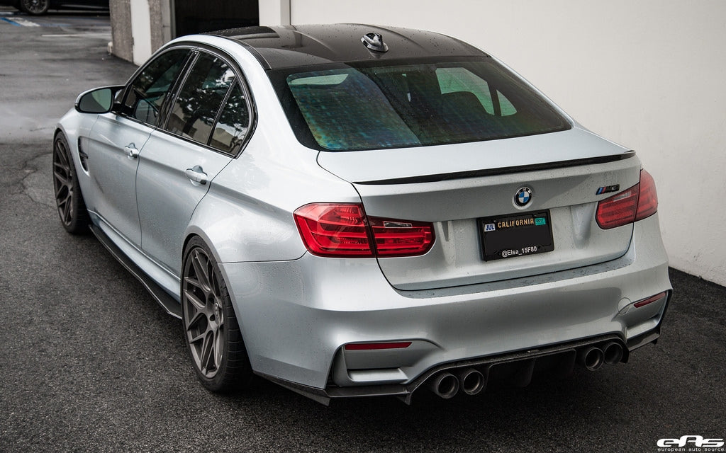 BMW F80 M3 F30 3 Series Performance Style Carbon Fiber Trunk Spoiler