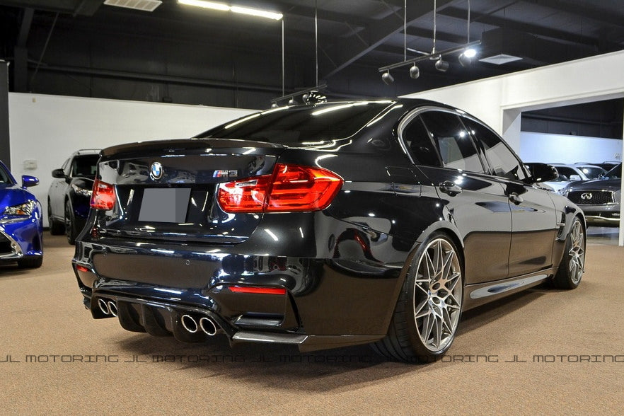 BMW F30 3 Series Performance Style Carbon Fiber Trunk Spoiler