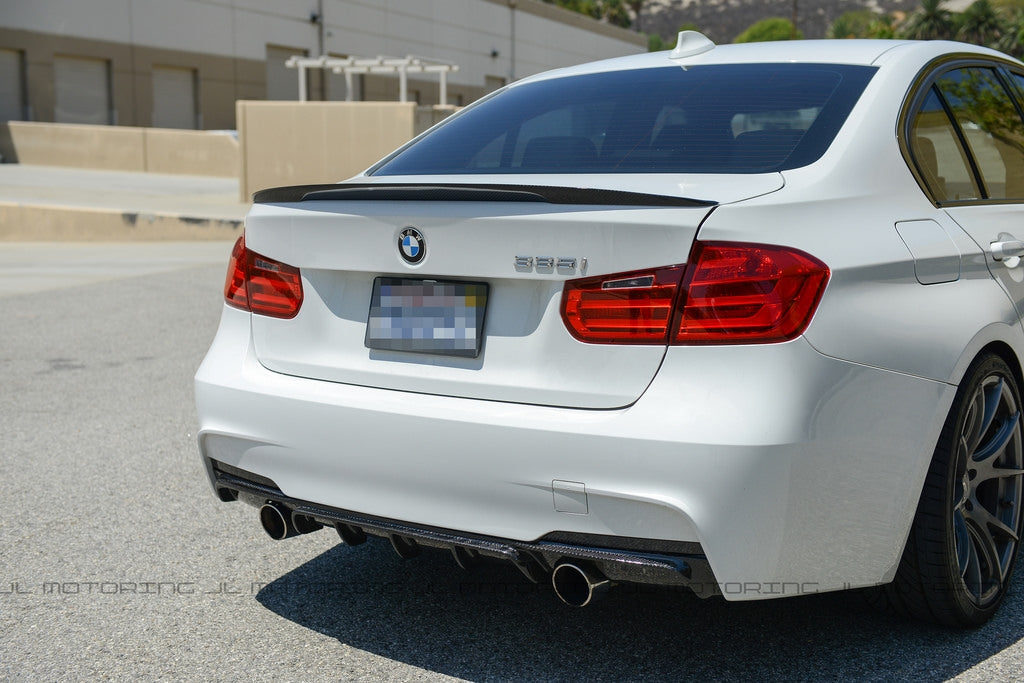 BMW F80 M3 F30 3 Series Performance Style Carbon Fiber Trunk Spoiler