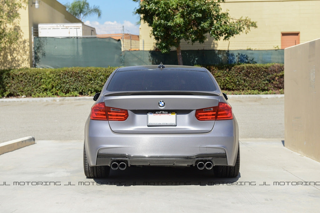 BMW F80 M3 F30 3 Series Performance Style Carbon Fiber Trunk Spoiler