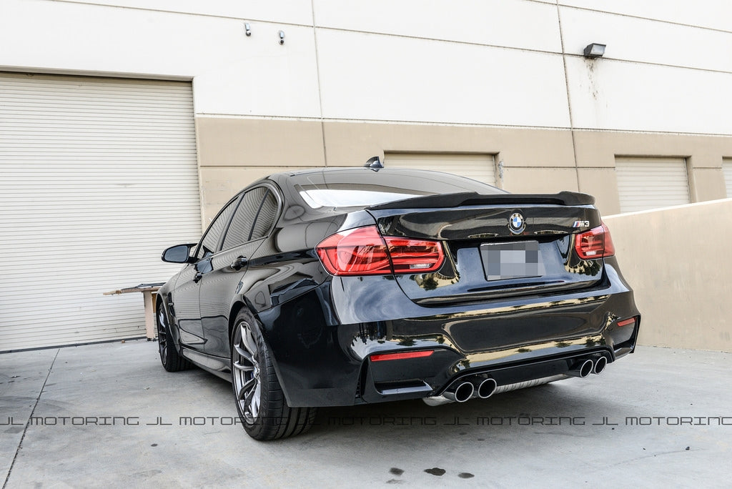 BMW F80 M3 F30 M4 Style Carbon Fiber Trunk Spoiler – JL Motoring