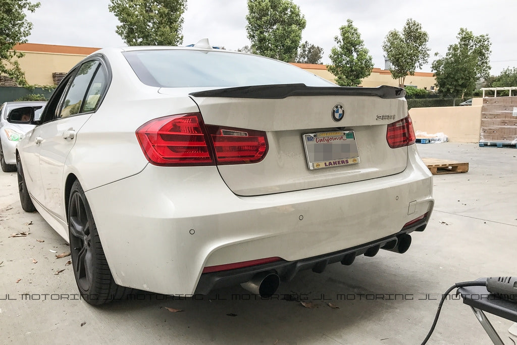 BMW F80 M3 F30 3 Series M4 Style Carbon Fiber Trunk Spoiler