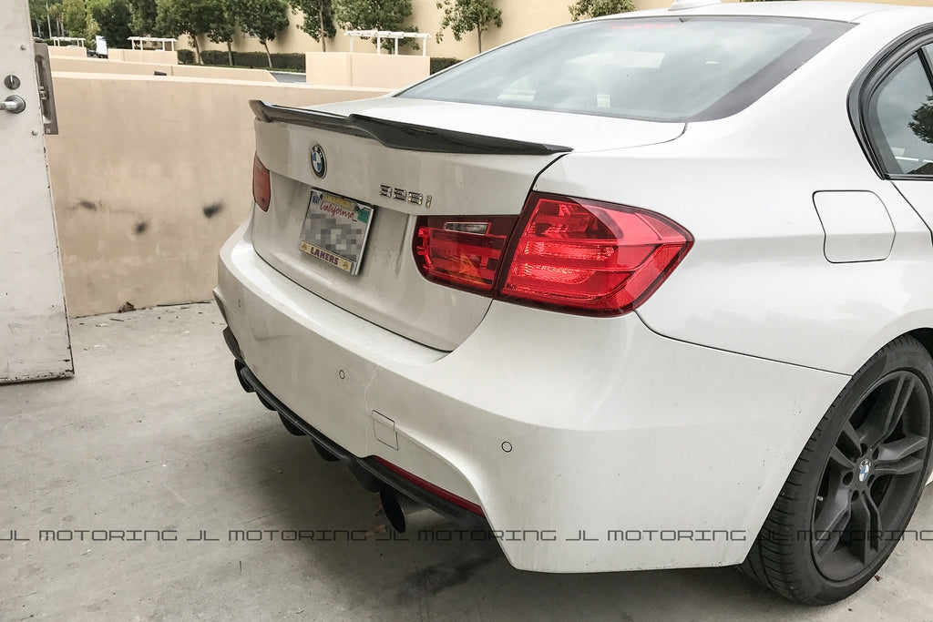 BMW F80 M3 F30 3 Series M4 Style Carbon Fiber Trunk Spoiler